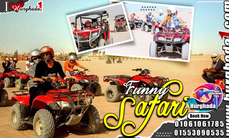 funny safari hurghada trip