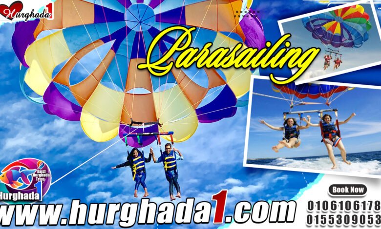 parasailing trip in Hurghada